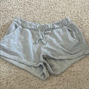 H&M Light Gray Athletic Shorts